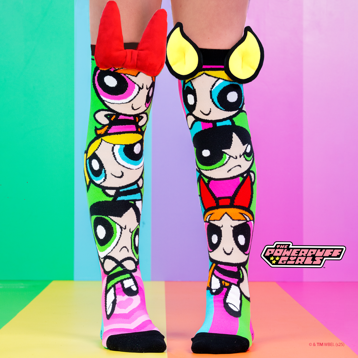MEIAS POWERPUFF GIRLS
